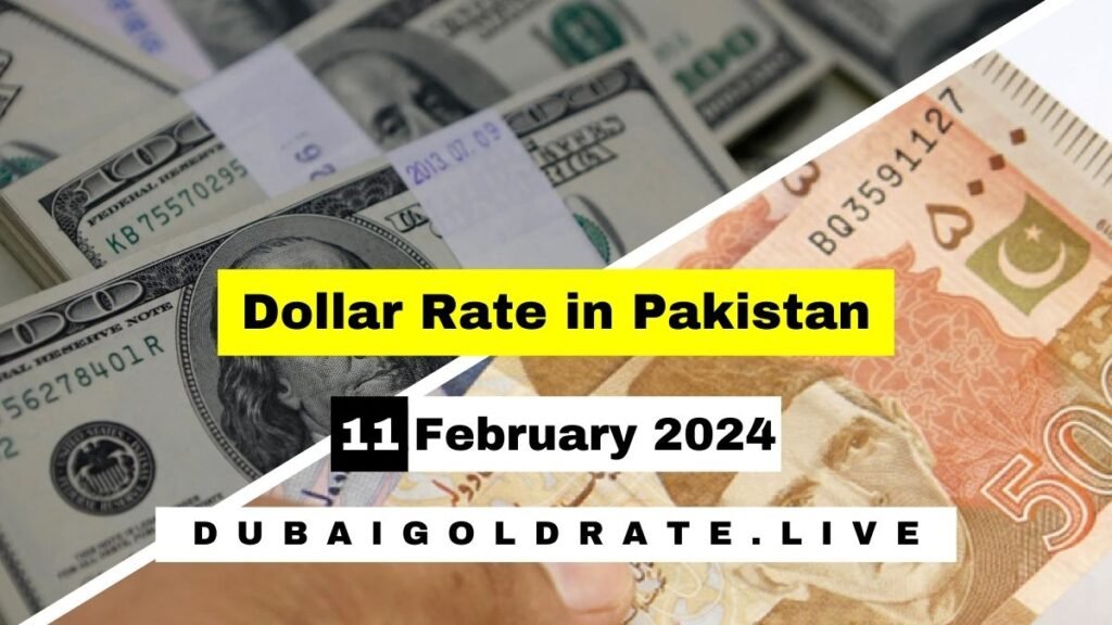 US Dollar Rate in Pakistan Today – 11 February 2024 - USD to PKR
